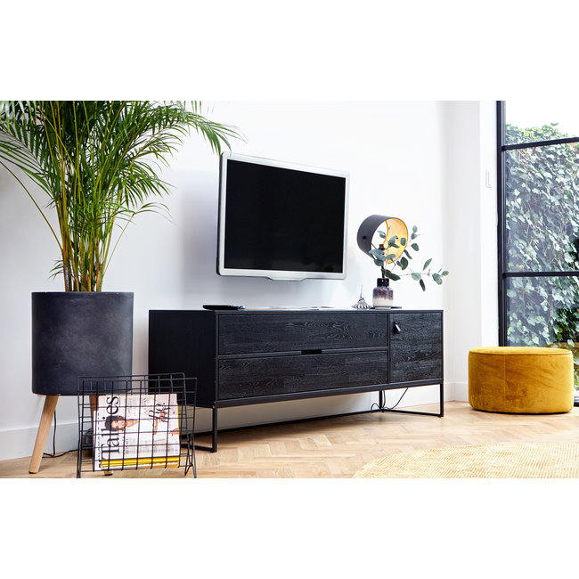 Woood Silas Tv Meubel Essen Blacknight [fsc]