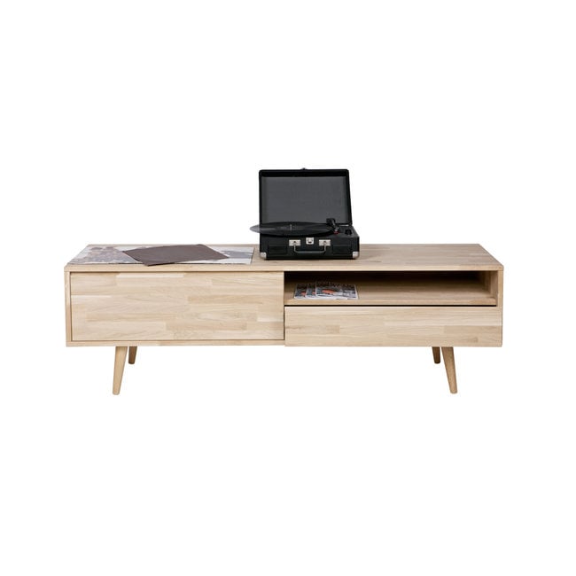 Woood Tygo Tv Meubel 150 Eiken Met Retro Poten [fsc]