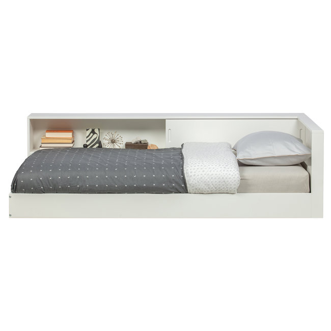 Woood Connect Hoekbed Grenen Wit [fsc]