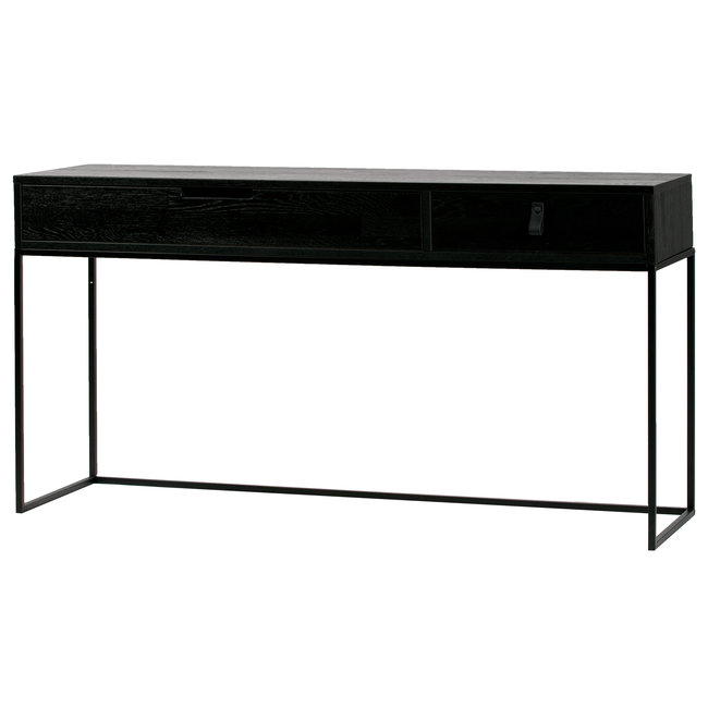 Woood Silas Sidetable Eiken Blacknight [fsc]