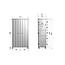 Woood Dennis Kast Grenen Steel Grey Geborsteld [fsc]