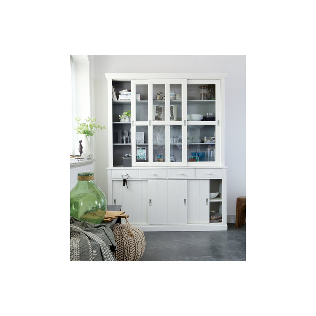 Woood Lagos Winkelkast Grenen Wit [fsc]