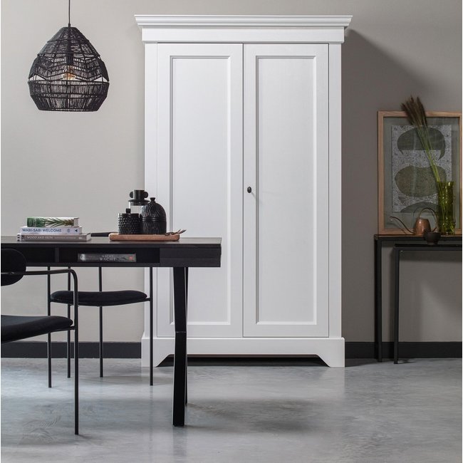 Woood Isabel Brocante Kast Grenen Wit [fsc]