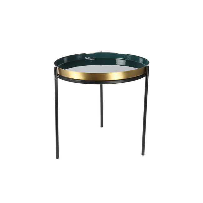 Countryfield Bijzettafel Madras diverse kleuren - Blauw groen