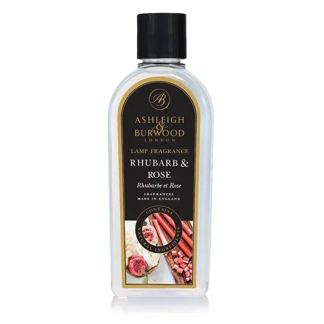 Ashleigh & Burwood Geurlamp olie Rhubarb & Rose L 500 ML