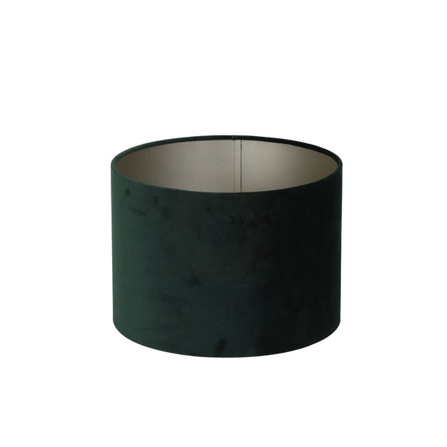 Light en Living Kap cilinder VELOURS dutch green - Diverse maten