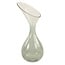 Light en Living Vaas deco Herley glas grijs groen - 2 maten