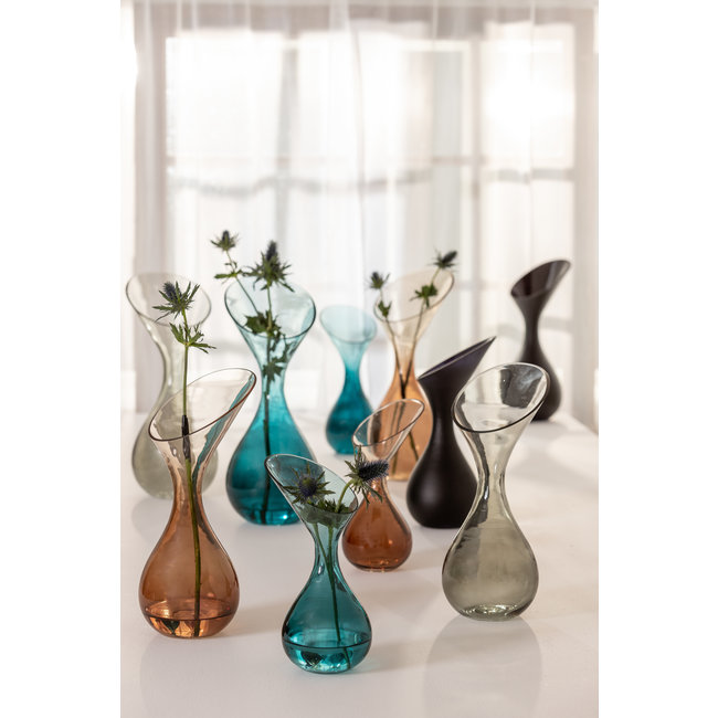 Light en Living Vaas deco Herley bruin - 2 maten