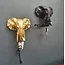 Countryfield Wandlamp olifant E27 Orwell goud