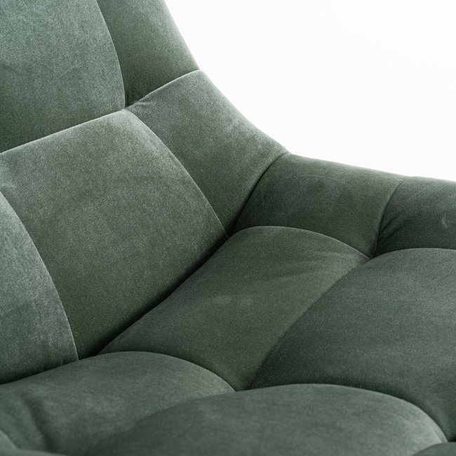 Richmond Interiors  Draaifauteuil Richelle Jade Velvet (Genova 504 Jade) van Richmond Interiors