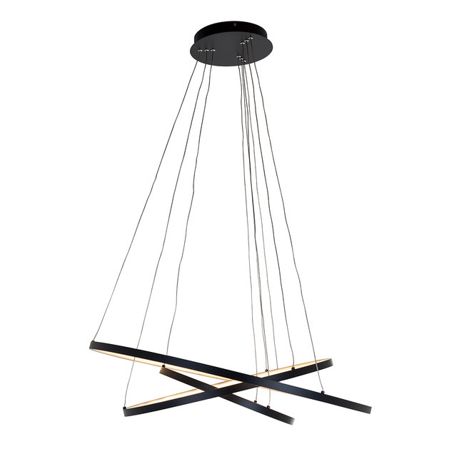Richmond Interiors  Richmond Interiors Hanglamp Amira Zwart - Stijlvolle Designverlichting