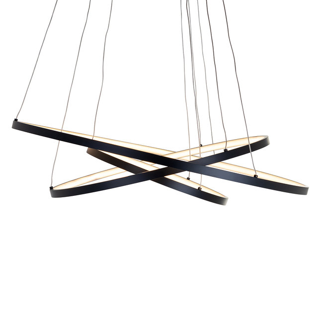 Richmond Interiors  Richmond Interiors Hanglamp Amira Zwart - Stijlvolle Designverlichting