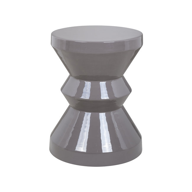 Richmond Interiors  Bijzettafel Diablo Grijs Ø 35 cm - Richmond Interiors