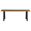 Woood Tablo Outdoor Eettafel Naturel Met A-poot Metaal [fsc]