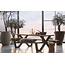 Woood Tablo Outdoor Picknicktafel Naturel Met X-poot Metaal [fsc]