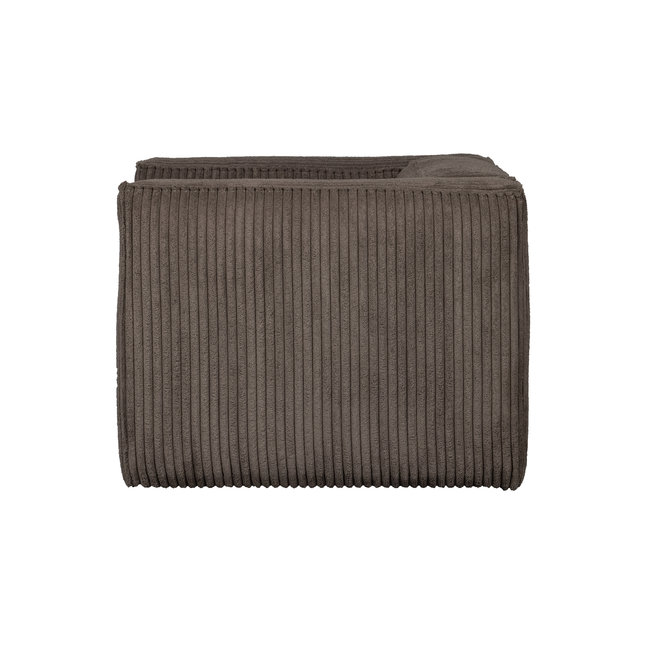 Woood Bean Fauteuil Grove Ribstof Mud