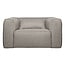 Woood Bean Fauteuil Incl. Kussen Lichtgrijs Gemeleerd