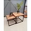 WoonMax Salontafel Floris set van 2 mango Lamulux