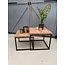 WoonMax Salontafel Floris set van 2 mango Lamulux