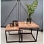 WoonMax Salontafel Floris set van 2 mango Lamulux