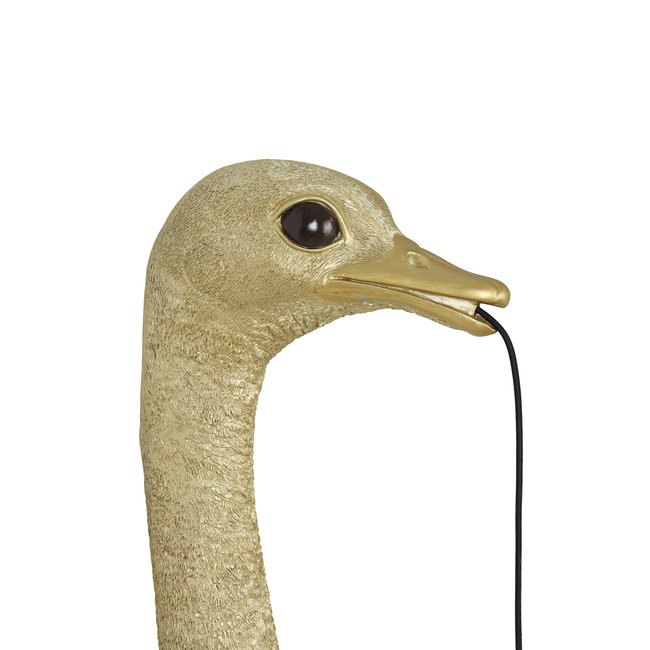Light en Living Wandlamp Struisvogel van Light & Living - Goud of Zwart - 2 Maten