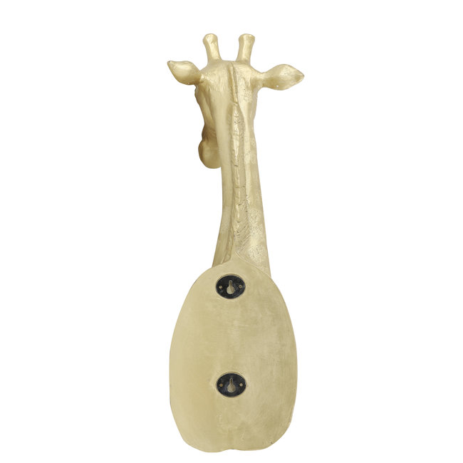 Light en Living Wandlamp Giraffe goud of zwart - Stoere Dierenlamp