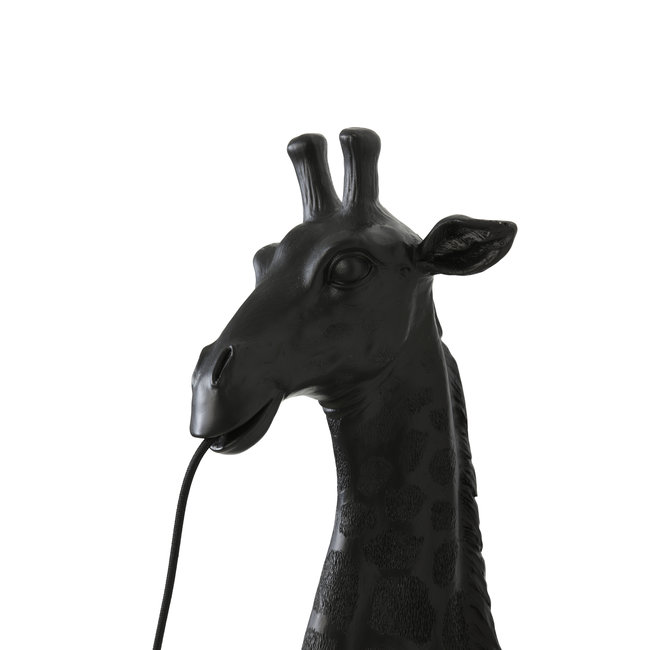 Light en Living Wandlamp Giraffe goud of zwart - Stoere Dierenlamp