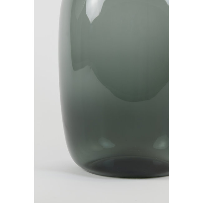 Light en Living Vaas Ø25x35 cm KEIRA glas grijs van Light & Living