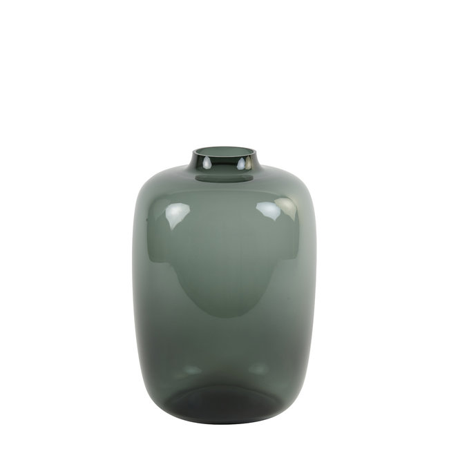 Light en Living Vaas Ø25x35 cm KEIRA glas grijs van Light & Living