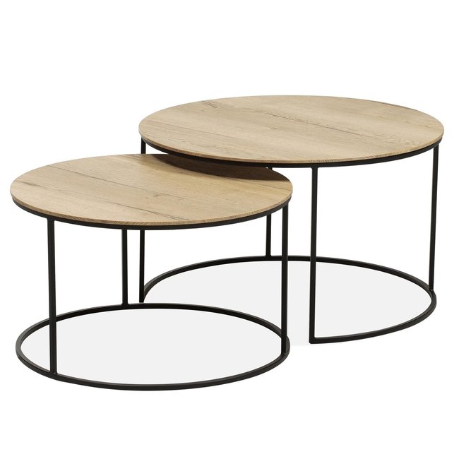 WoonMax Salontafel Windsor set van 2 - diverse kleuren