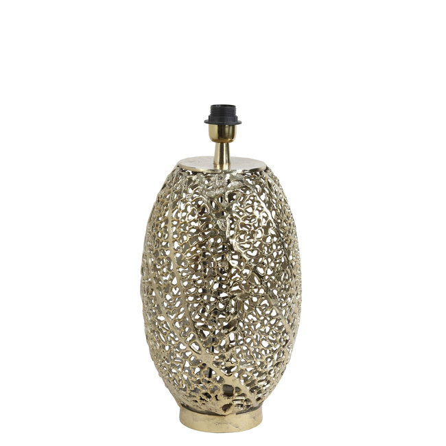 Light en Living Lampvoet SINULA goud Ø26x44 cm van Light & Living