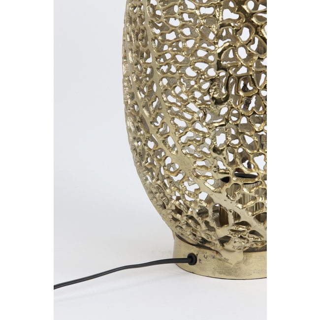 Light en Living Lampvoet SINULA goud Ø26x44 cm van Light & Living