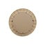 Light en Living Spiegel Ø109,5x4,5 cm PIEDRE rotan naturel