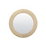 Light en Living Spiegel Ø109,5x4,5 cm PIEDRE rotan naturel
