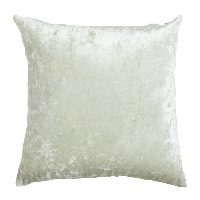 Light en Living Sierkussen BOCANDA 45x45 cm - Zilver of Taupe met Croco-look