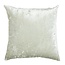 Light en Living Sierkussen BOCANDA 45x45 cm - Zilver of Taupe met Croco-look
