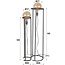 WoonStijl Vloerlamp 2L Match Set van 2 - Oud Zilver