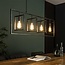 WoonStijl Hanglamp 4L Turn square / Charcoal