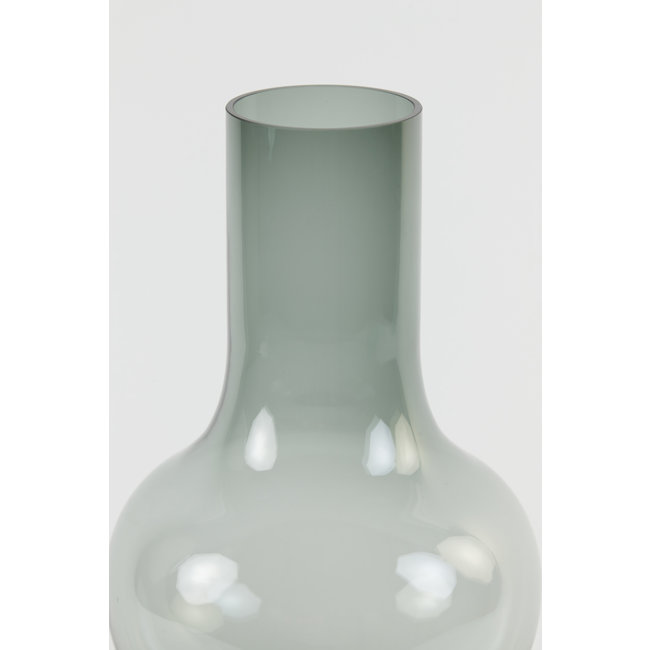 Light en Living Vaas KAELA glas grijs Ø 28 x 62,5 cm