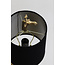 Light en Living Tafellamp 28x20x68 cm GIRAFFE antiek  brons+velvet zwart
