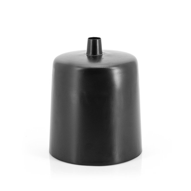 By Boo By Boo Vaas Dotty Zwart - Groot Metalen Vaas