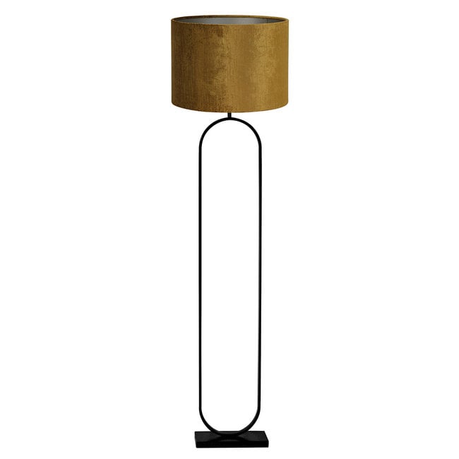 Light en Living Vloerlamp 30x15x142 cm JAMIRI mat zwart van Light & Living