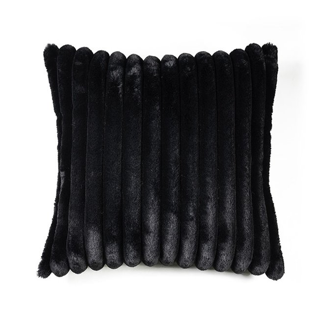 By Boo Kussen Wuzzy 50x50 cm zwart