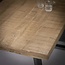 WoonStijl Bartafel 135x70 massief trapeziumvormig