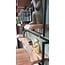 WoonStijl Wandplank Live Edge 20 cm - Acaciahout en Industrieel Staal