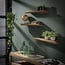 WoonStijl Wandschap Edge 60cm Set van 3 - Acacia