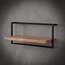 WoonStijl Wandplank Live Edge 65 cm - Industrieel Acaciahout