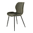 WoonStijl Stoel velvet ronde buis Antraciet velvet