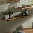 WoonStijl Wandplank 90 cm Edge - Houten wandplank met natuurlijke look