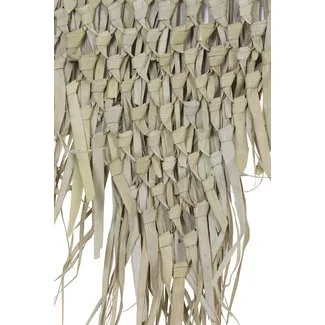 Light en Living Wandornament 45x55 cm KATIOLA palm blad ruit